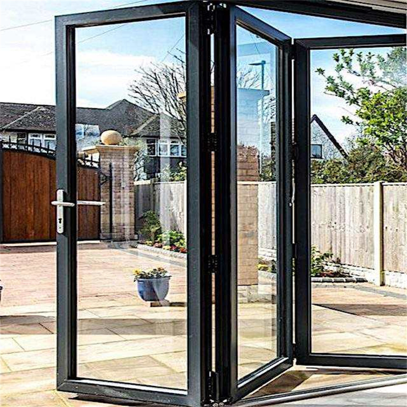 Aluminum Doors Aluminium Bifold Patio Folding Glass Doors Outswing Energy Efficient Bifold Door