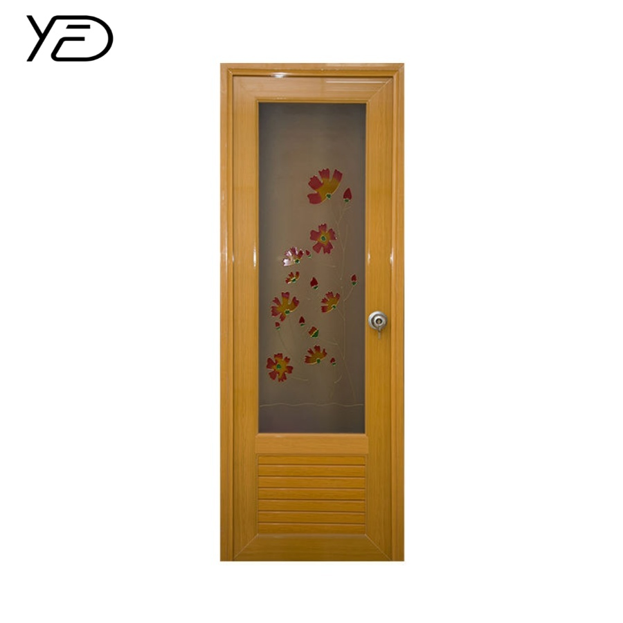 China Manufacturer Waterproof Interior Wooden Barn Door Sliding Black Color Modern Door Set