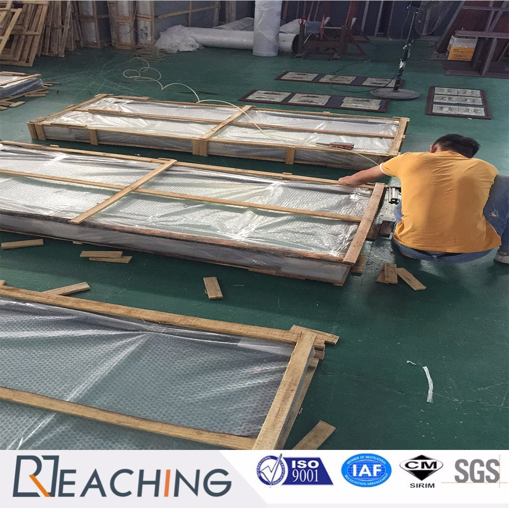 UPVC/ PVC Profile Door Sliding Interior Glass Door Building Material for Residential House with Top Brand Handle Lock