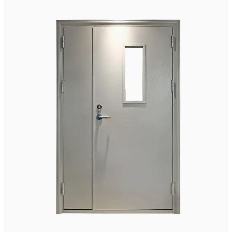 Low Maintenance Steel Fire Rated Door for High Rise Building Staircase and Hallway