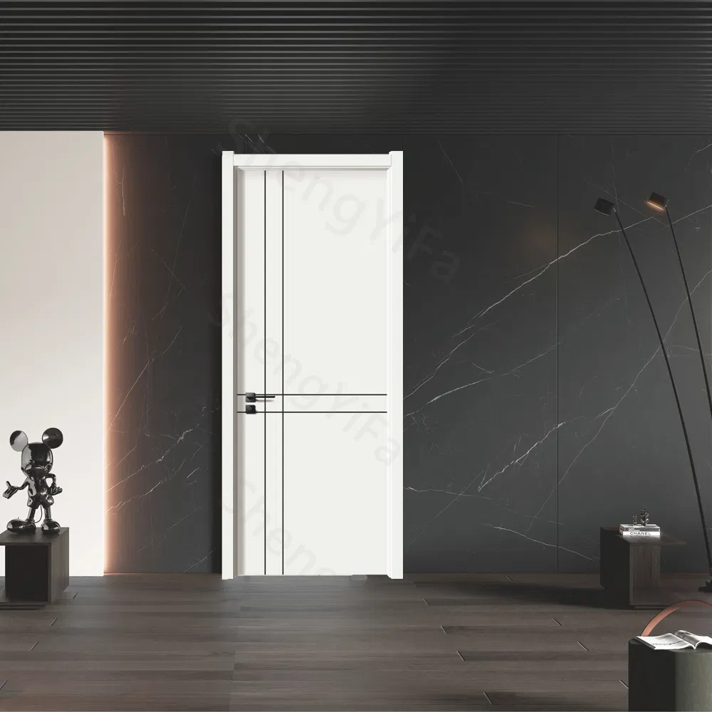 Shengyifa Soundproof Interior WPC Composite Sliding Barn Door