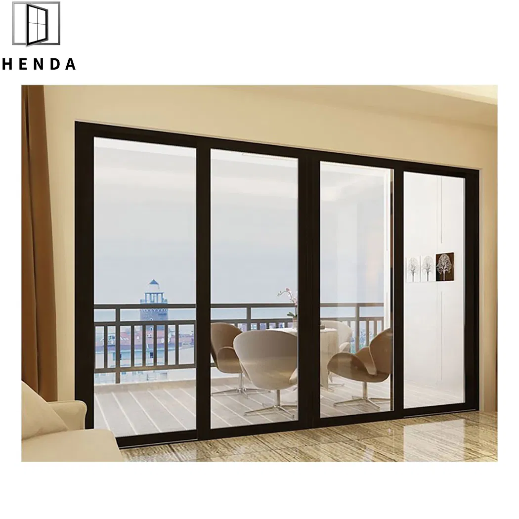 Nfrc American Standard Balcony Soundproof Interior Sliding Barn Glass Door