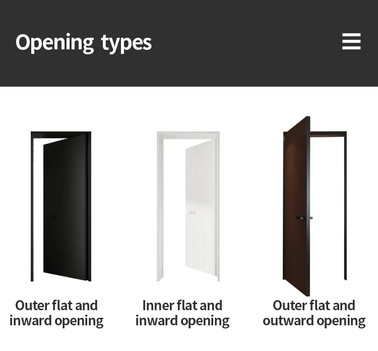 Aluminum Honeycomb Core Door