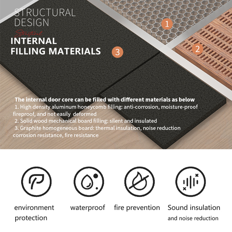 European Design Office Modern Concealed Invisible Aluminum Frame Wood Interior Room Hidden Secret Doors