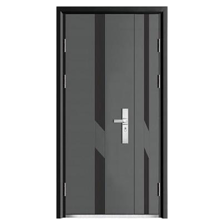 Puertas de seguridad de acero para apartamentos residenciales y hoteles, puertas principales de seguridad