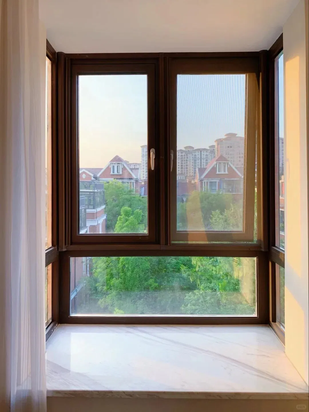 Elegant French Steel and Glass Window-Door Set for Modern Homes