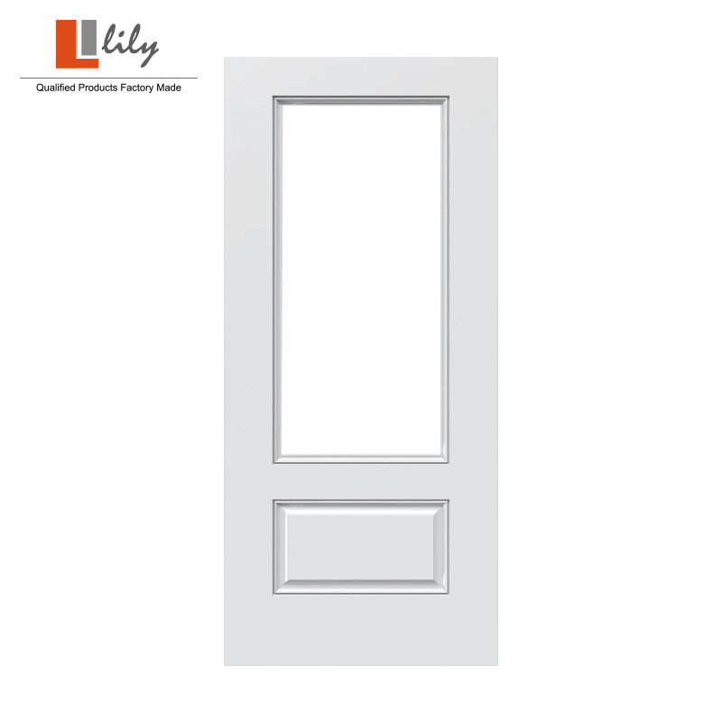 Newest Design Top Quality Low Price Fiberglass Entry Door for Restaurant