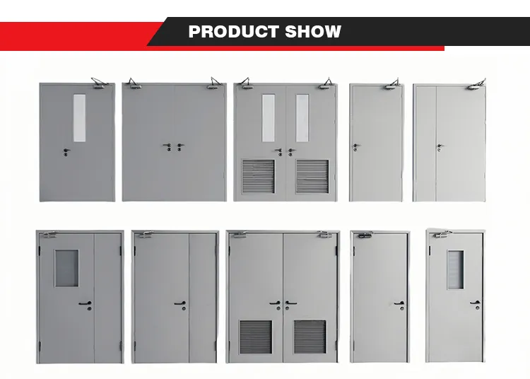 Steel Fire Door Detail 1