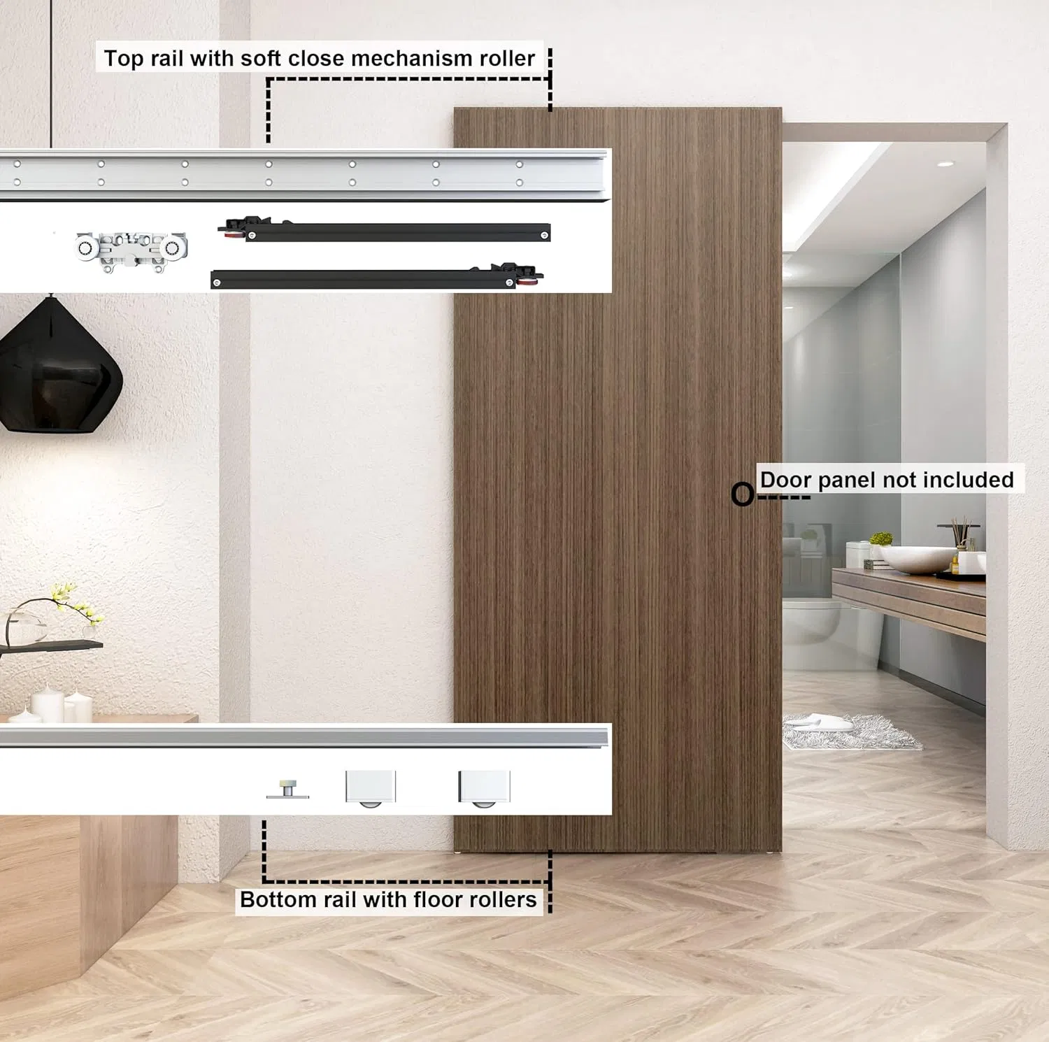 PVC Wood Door View 2