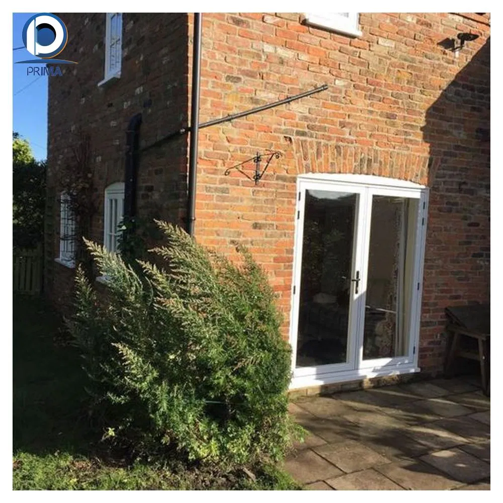 Door Double Customized Great Britain Popular Style Residential UPVC Doors