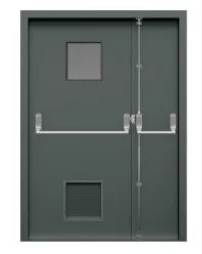 UL Listed Emergency Exit Fire Rated Door Steel Fire Door
