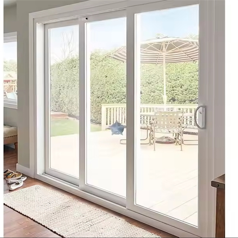 Residential House Water Proof Heat Insulation Exterior UPVC Sliding Door