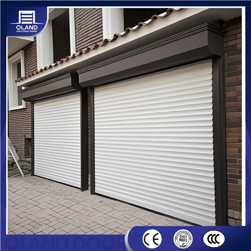 Hot Sale Factory Modern Design Security Windproof Aluminum Alloy Roller Shutter Door Industrial Anti-Theft Rolling Roll up Door Insulated for Garage Villa
