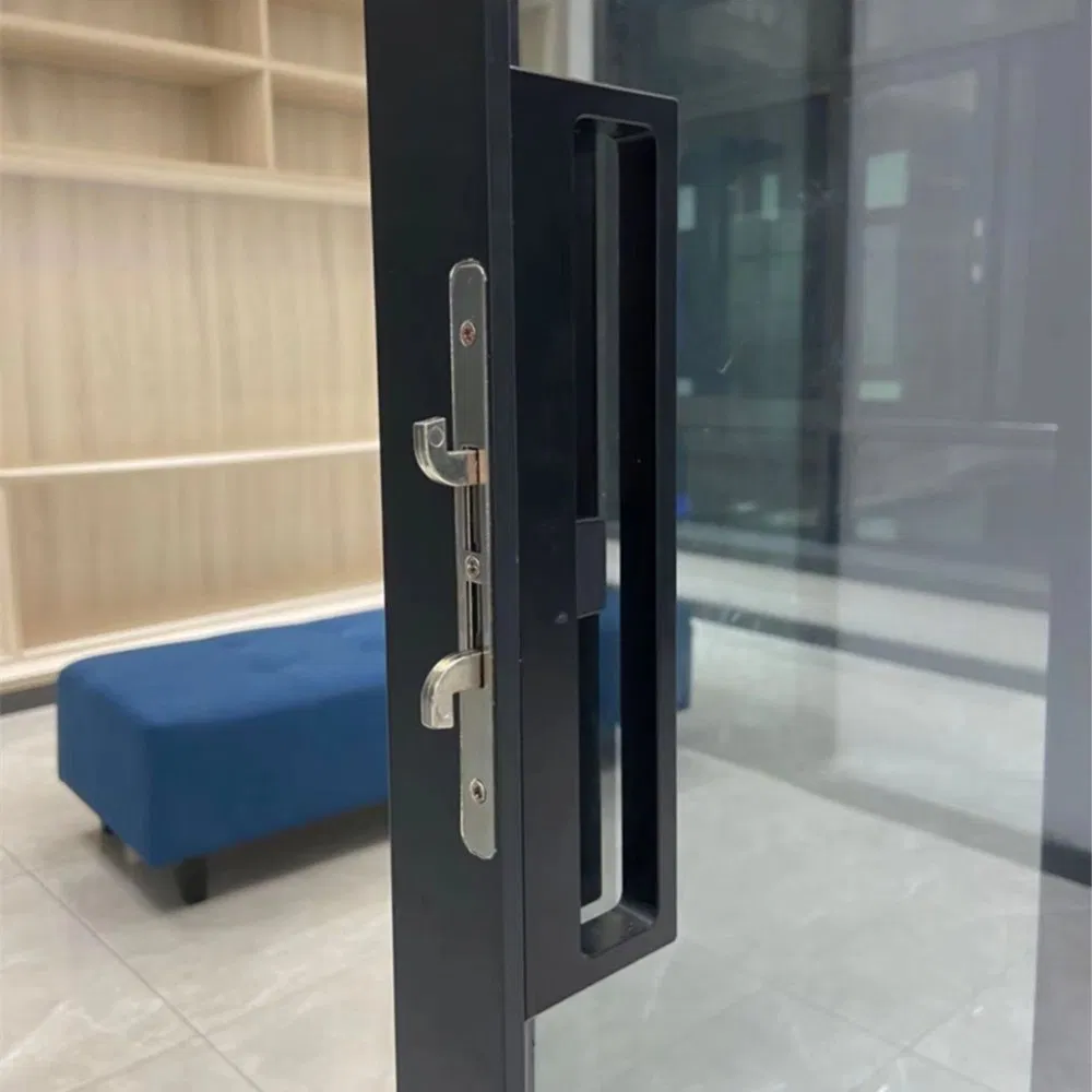 Water Proof Patio Sliding Door House Sliding Aluminum Door Sliding Doors Partition Doors Aluminum Alloy Slim Frame Modern Hotel Curma Building Material Doors