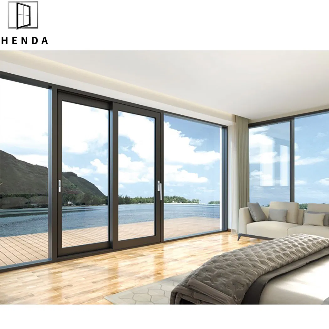 Nfrc American Standard Balcony Soundproof Interior Sliding Barn Glass Door