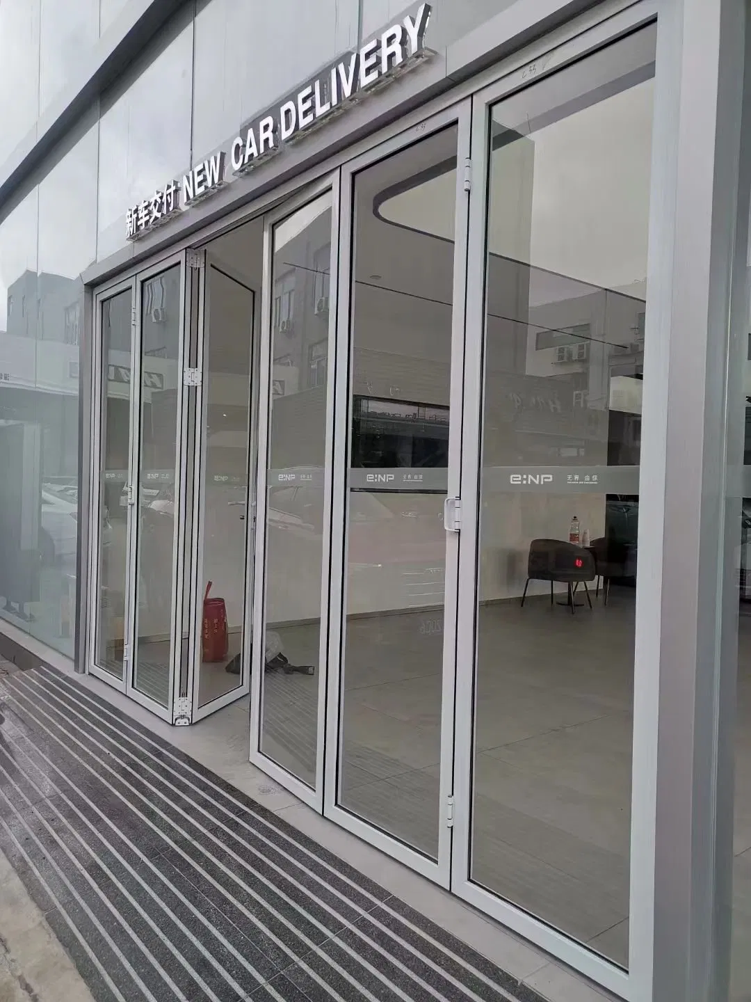 Aluminium Bifold Accordion Custom Size Best Folding Patio Door