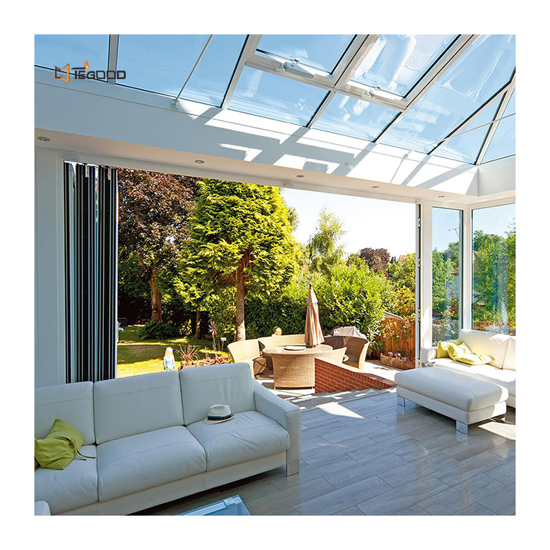 California Architectural Residential Project Storefront Commercial Bifolding Glass UPVC Folding Doors