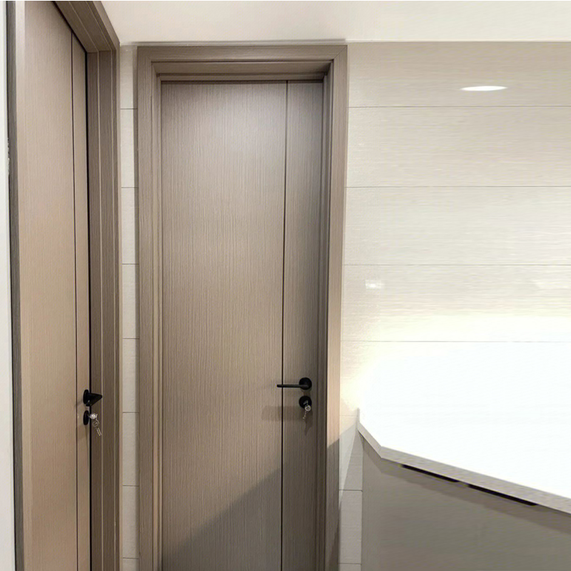 Modern Wholesale Concealed Secret Solid Wood Invisible Framless Timber Interior Hidden WPC Door