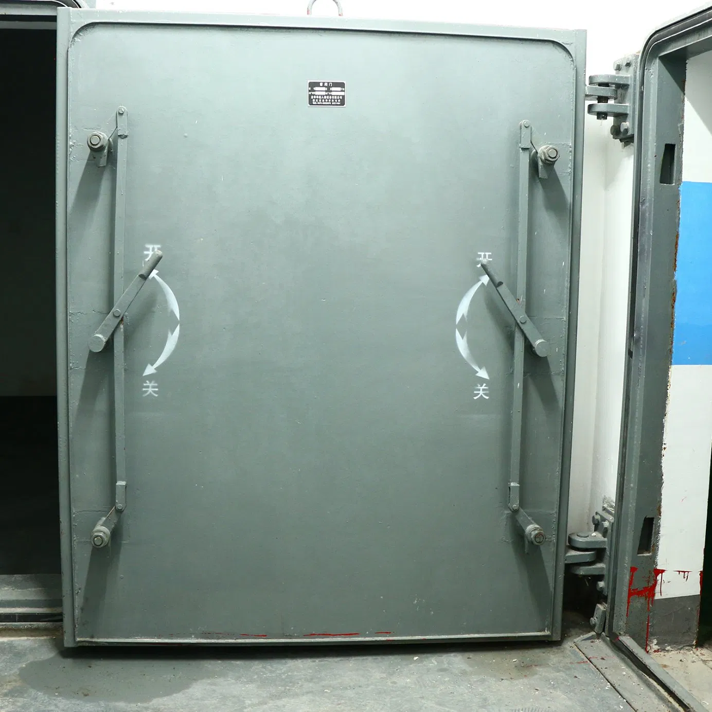 Sobre de acero protección industrial seguridad seguridad cocina puerta