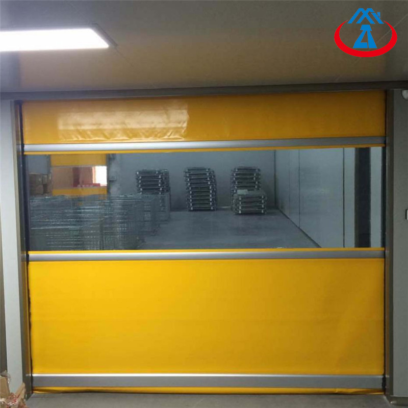 Puerta enrollable automática de seguridad de plástico a precio económico