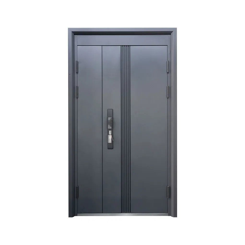 Original Factory Fiberglass Entry Guangdong Stainless Metal Steel Security Door Modern Style Hot-Selling Steel Door