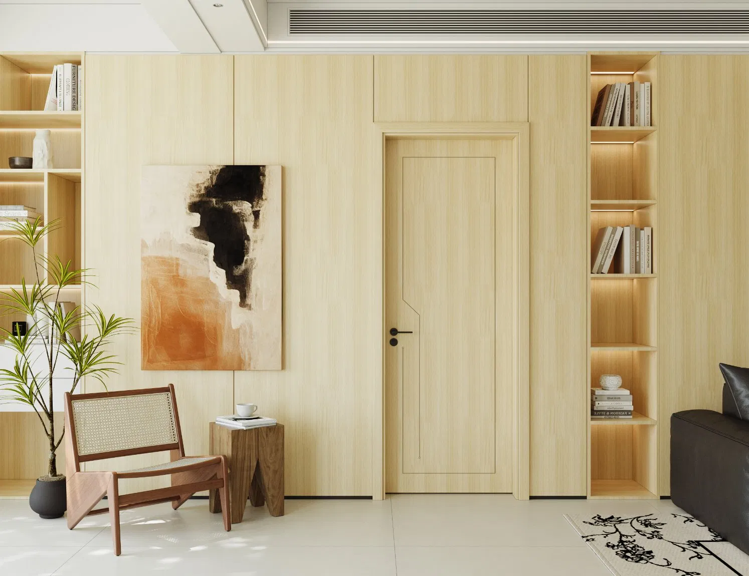 Customizable UPVC Panel Door for Residential and Commercial Use