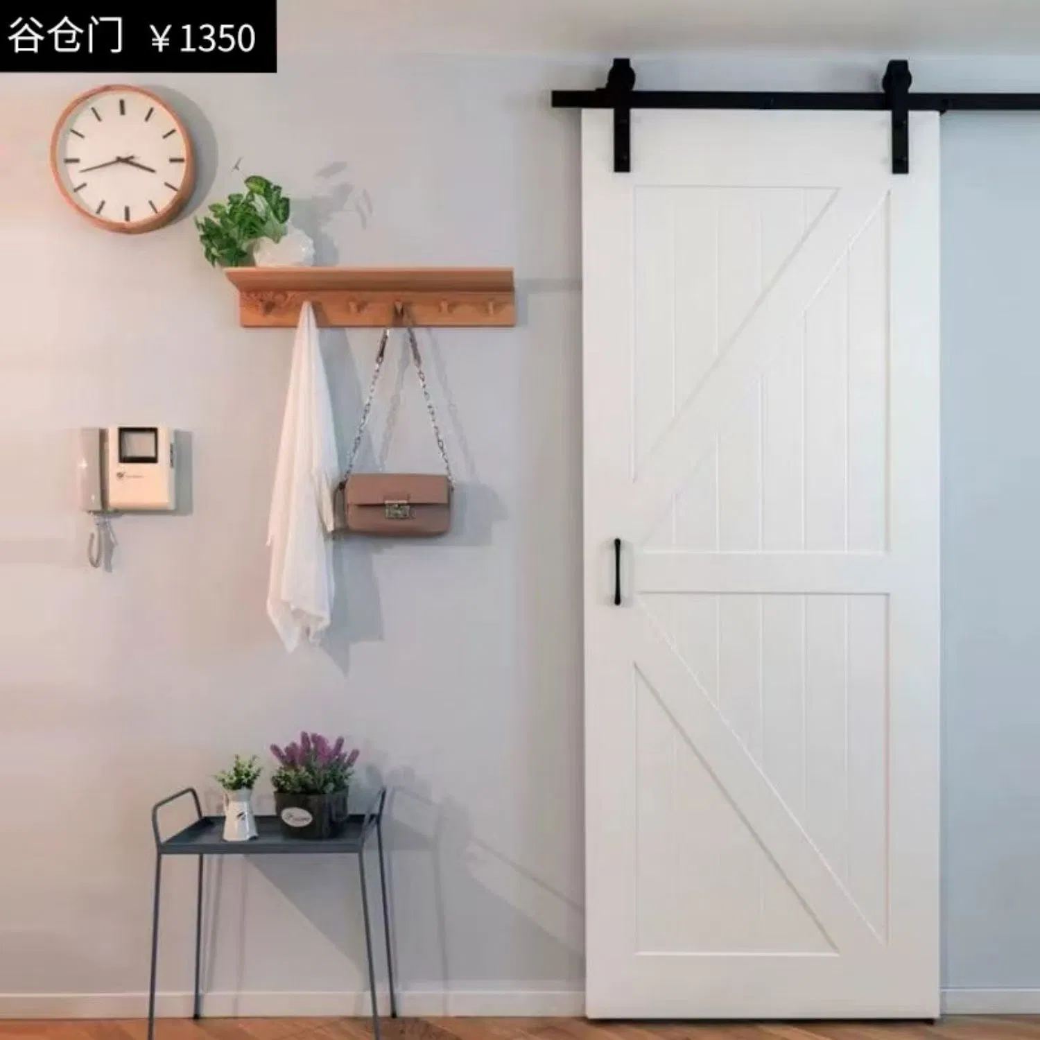 Premium Eco-Friendly Sliding Barn Door with Factory Direct Sales