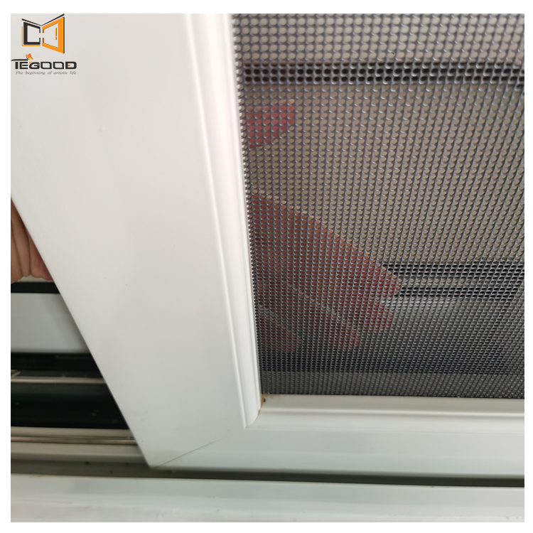 White Window Design Cheap Price Double Glazed Residential House UPVC Sliding Windows Doors