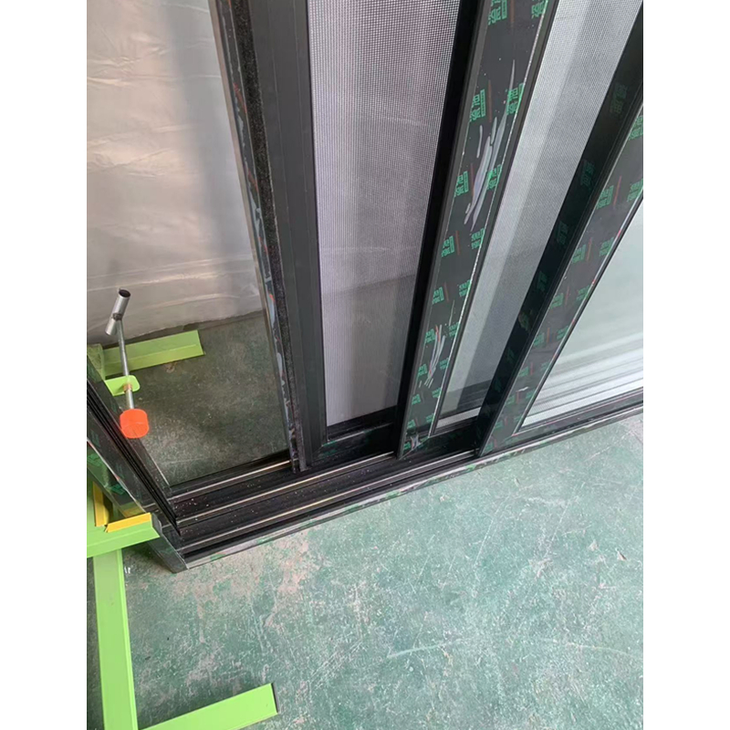 Custom Soundproof UPVC Profile Residential Interior Partition Plastic Steel Sliding Door