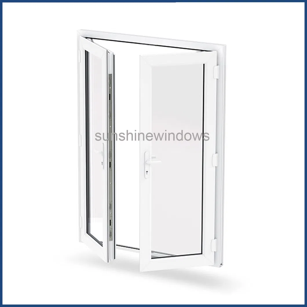 Plastic UPVC Casement Door