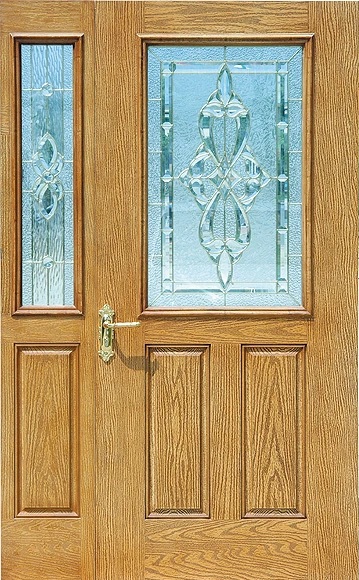 Soundproof Double Leaf Fiberglass Composite Interior Entry Door