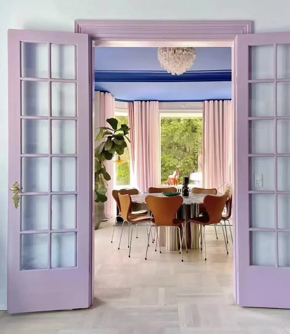 Custom Modern Entry Doors Exterior Smooth Fiberglass Door with Glass