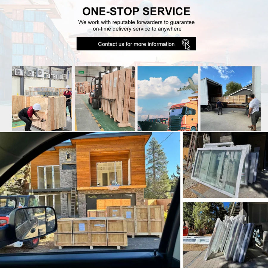 Wanjia Exterior Residential PVC Doors Plastic Glass Entry Door UPVC French Door