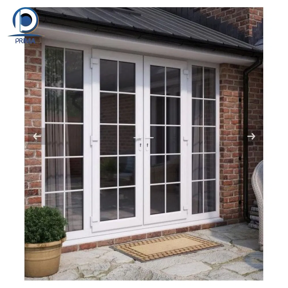 UPVC Door Stylish Modern Elegant Residential Outdoor Appearance UPVC Door