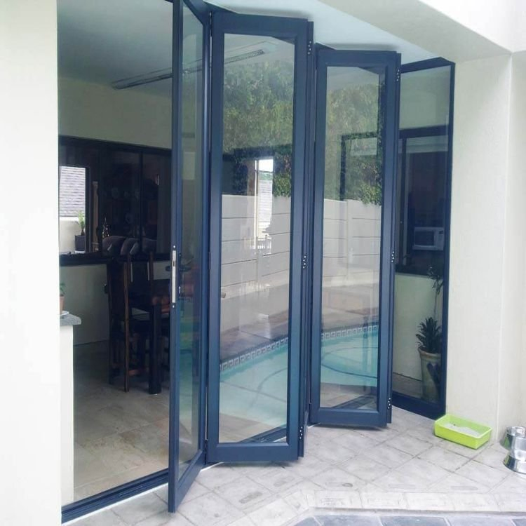 New Design Superhouse Sliding Doors Aluminum Custom Exterior Glass French Aluminum Door