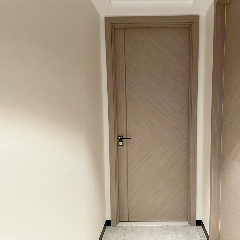 Modern Wholesale Concealed Secret Solid Wood Invisible Framless Timber Interior Hidden WPC Door