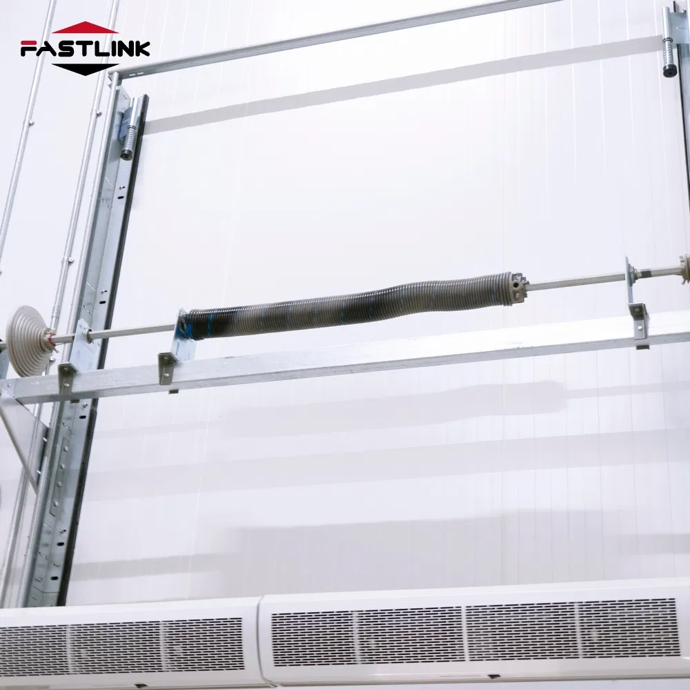 Fastlink Customized Warehouse Aluminum Alloy Hallway Electric Insulated Cold Storage Sectional Hinged Doors