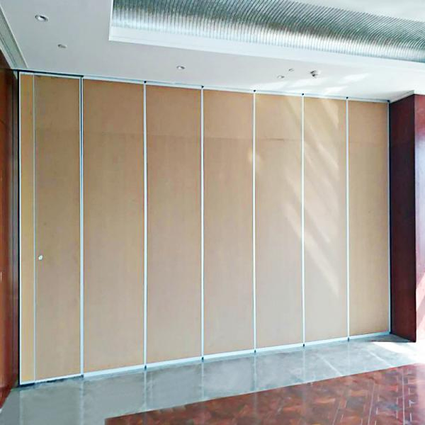 Soundproof Acoustic Folding Movable Partition Fabric Sliding Doors