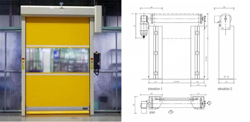 Designs of Rapid Rolling Door