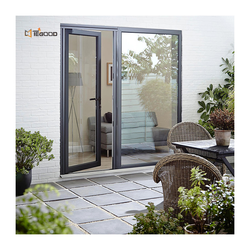 Australia Standard As2047 Certificate Residential House Exterior UPVC Casement Door