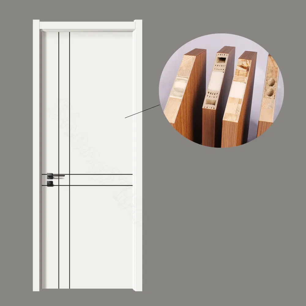 Shengyifa Soundproof Interior WPC Composite Sliding Barn Door
