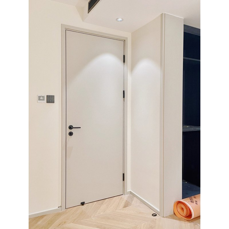 Modern Wholesale Customized Furniture Decor High Quality Flush Bookshelf Secret Interior WPC Solid Wooden Main Door Bookcase Hidden Invisible Murphy Door for Ho