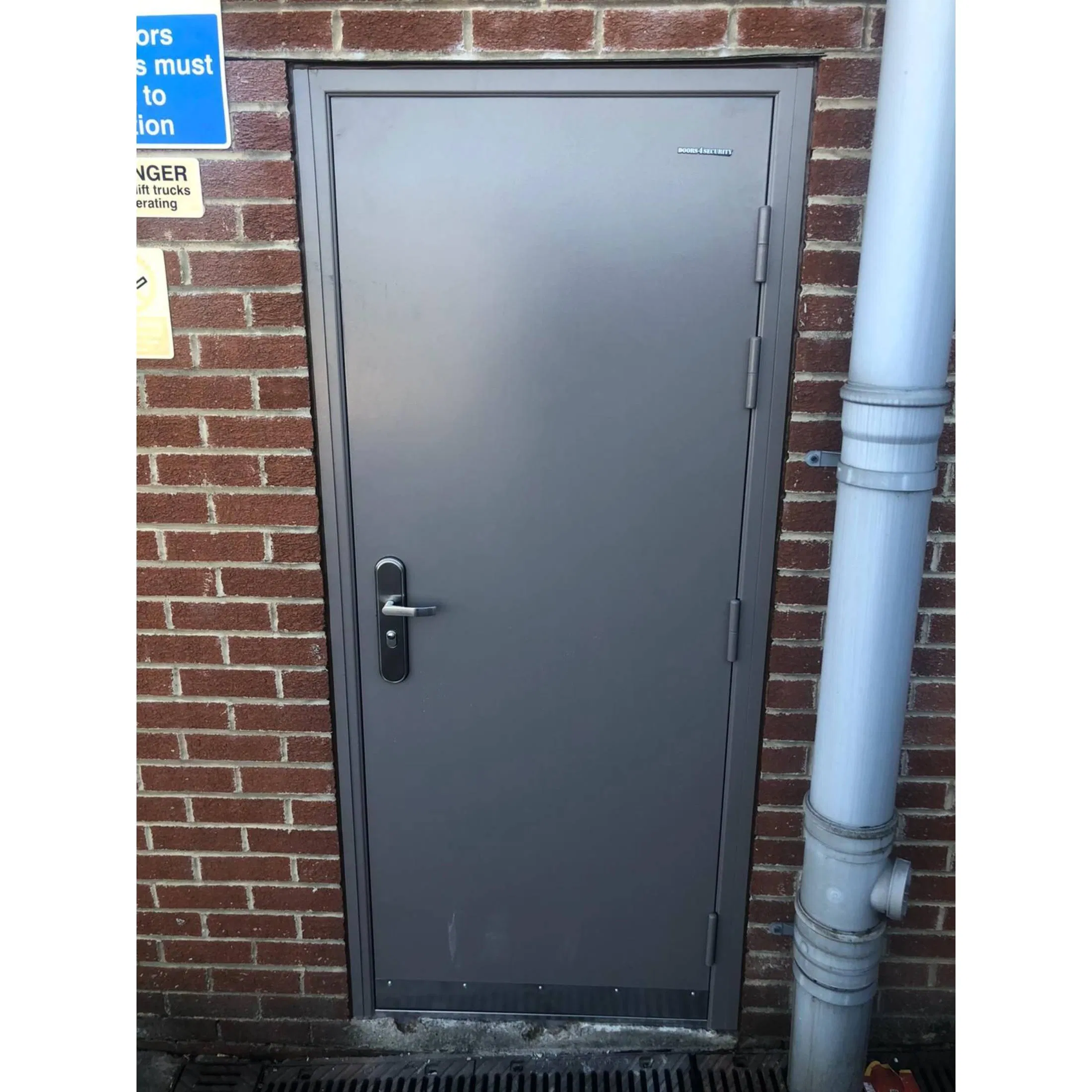 Modern Style 90 Minute Customization Exterior Steel Fire Rated Door