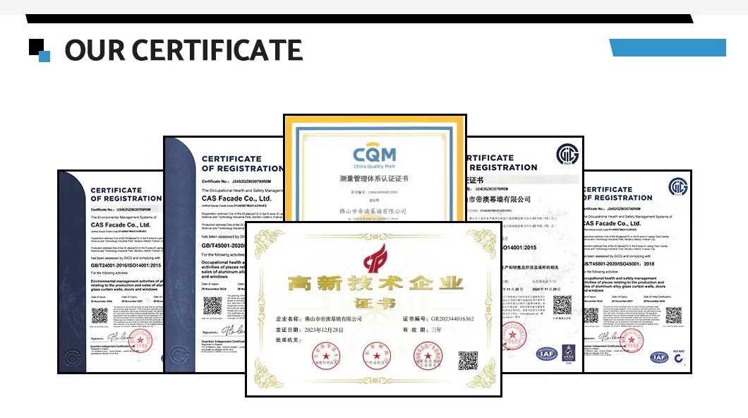 Certifications