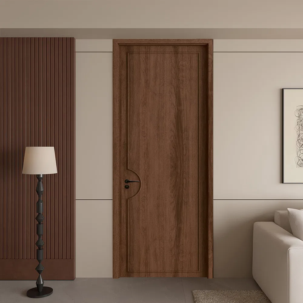 Flush Solid Core Acoustic Soundproof Door Composite Wooden Door Solid Wood Door PVC Door Stylish PVC Door for House Applications