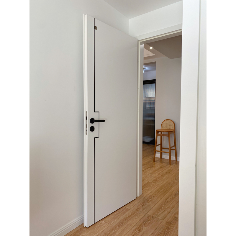 Modern Wholesale Customized Furniture Decor High Quality Flush Bookshelf Secret Interior WPC Solid Wooden Main Door Bookcase Hidden Invisible Murphy Door for Ho