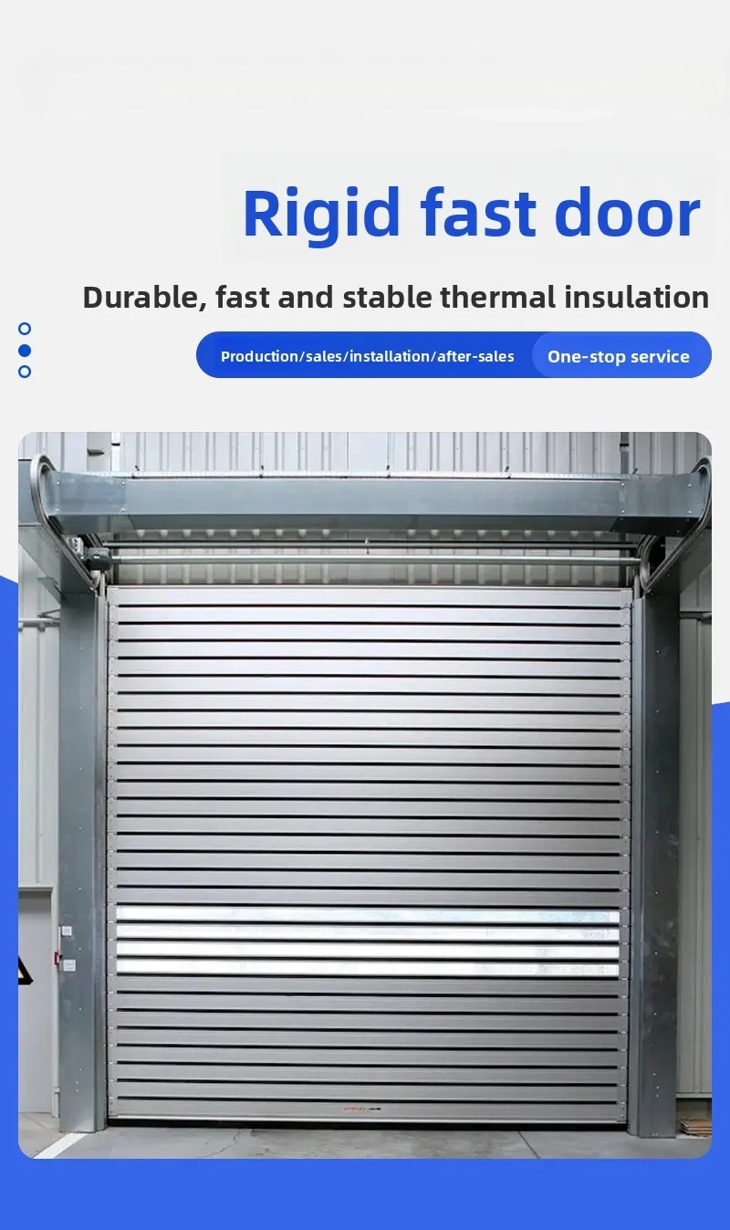 High-Speed Hard Spiral Door