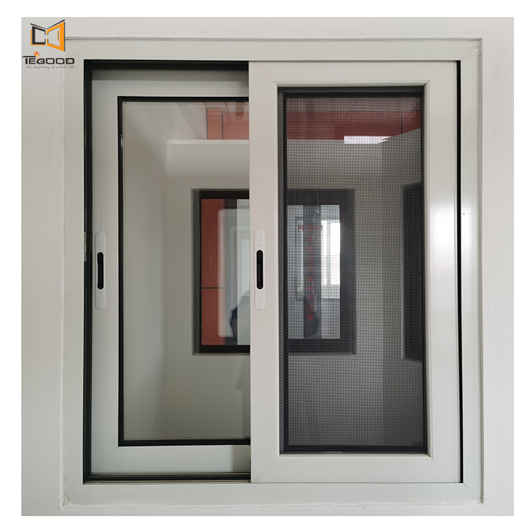White Window Design Cheap Price Double Glazed Residential House UPVC Sliding Windows Doors