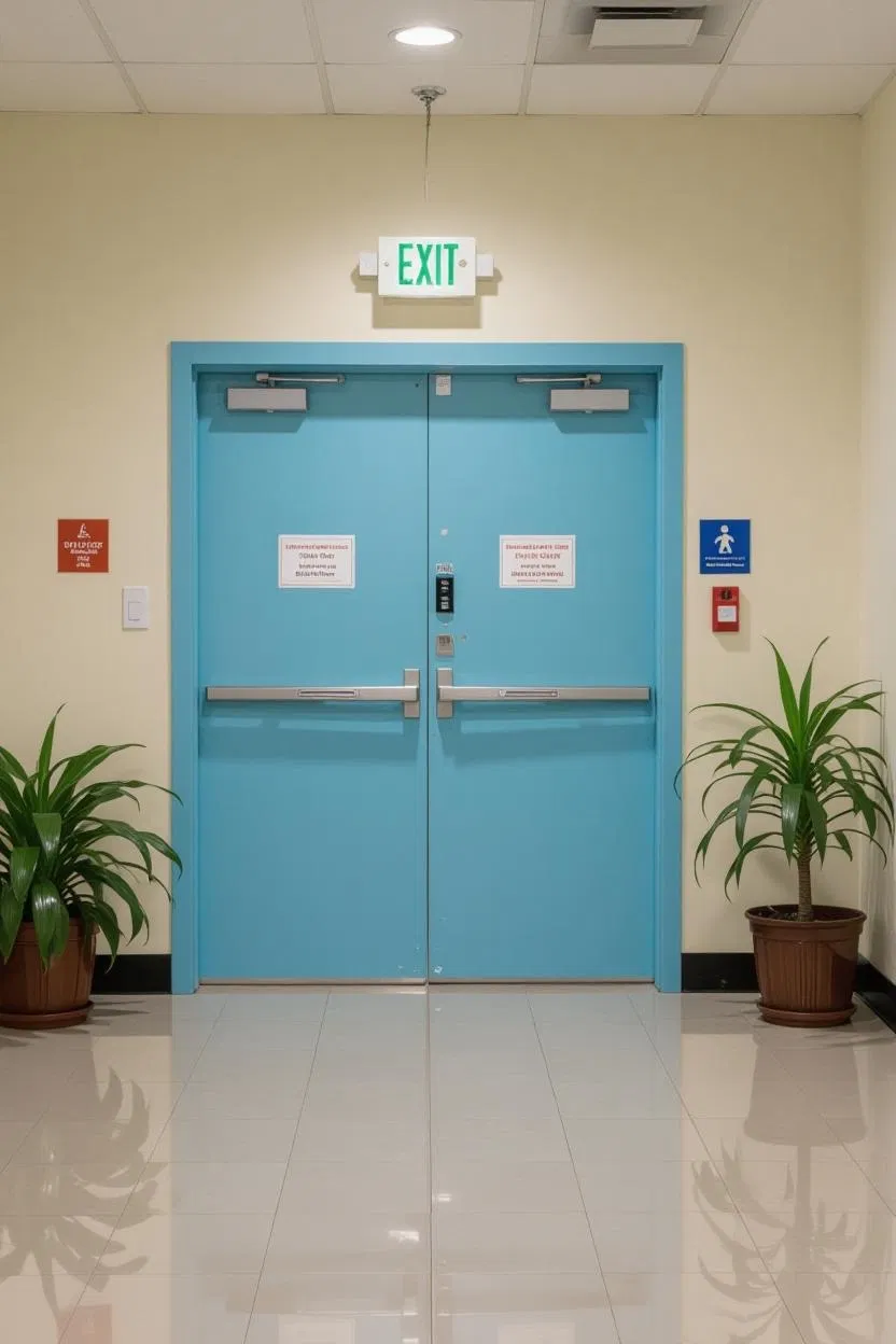 OEM/ODM Available Fire-Rated Steel Door with Factory Price for Security and Safety