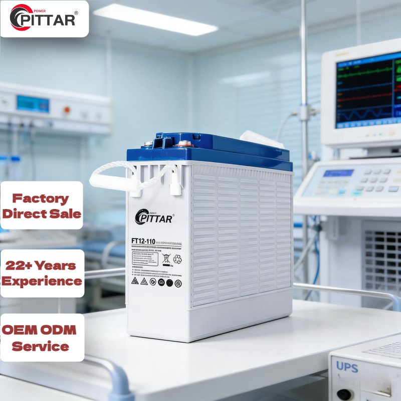 Best Sellers 12V110ah High Temperature Resistant Deep Cycle Gel Front Terminal Battery for Data Center